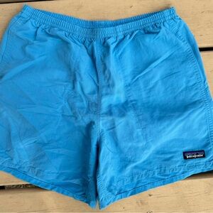 Patagonia Men's Vibrant Blue Swim Trunks
